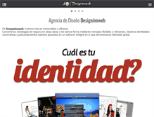 Tablet Screenshot of designinnweb.com